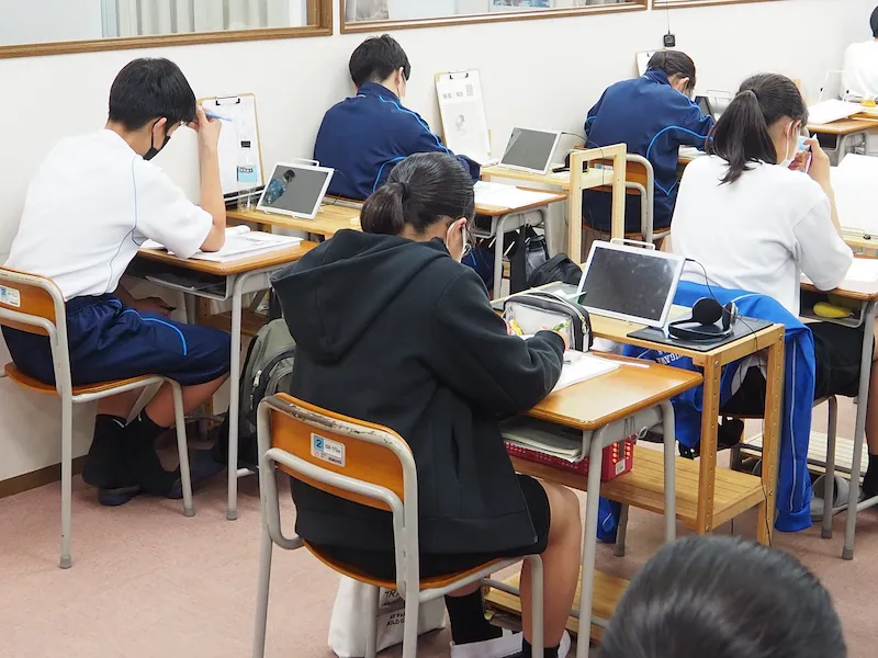学習塾ベストワン 教室の雰囲気