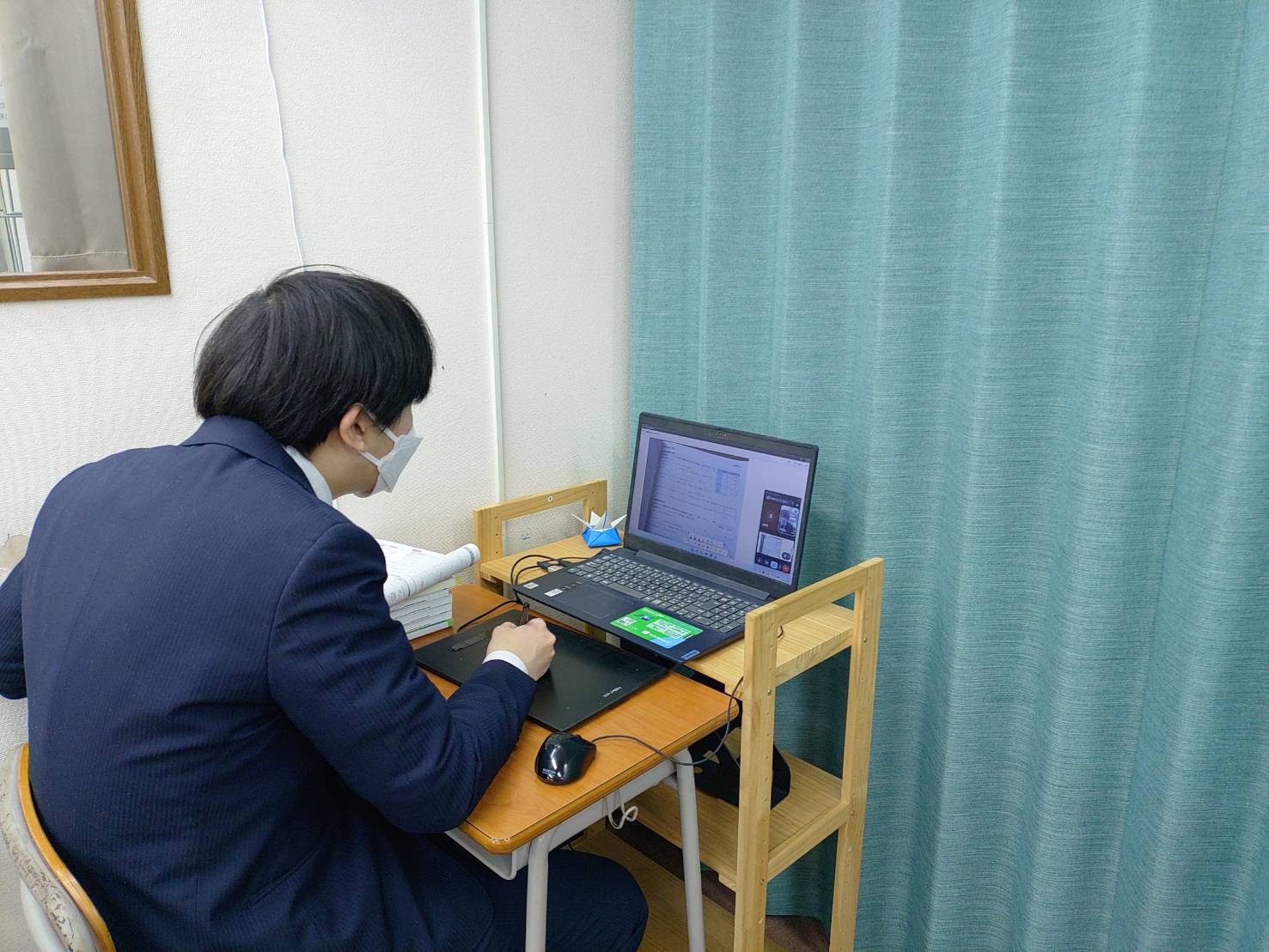 オンライン授業の様子