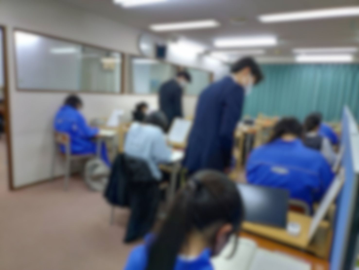 春期講習の様子