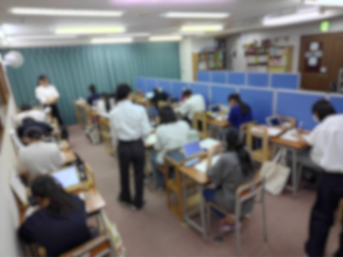 学習塾ベストワン 夏期講習の授業風景1
